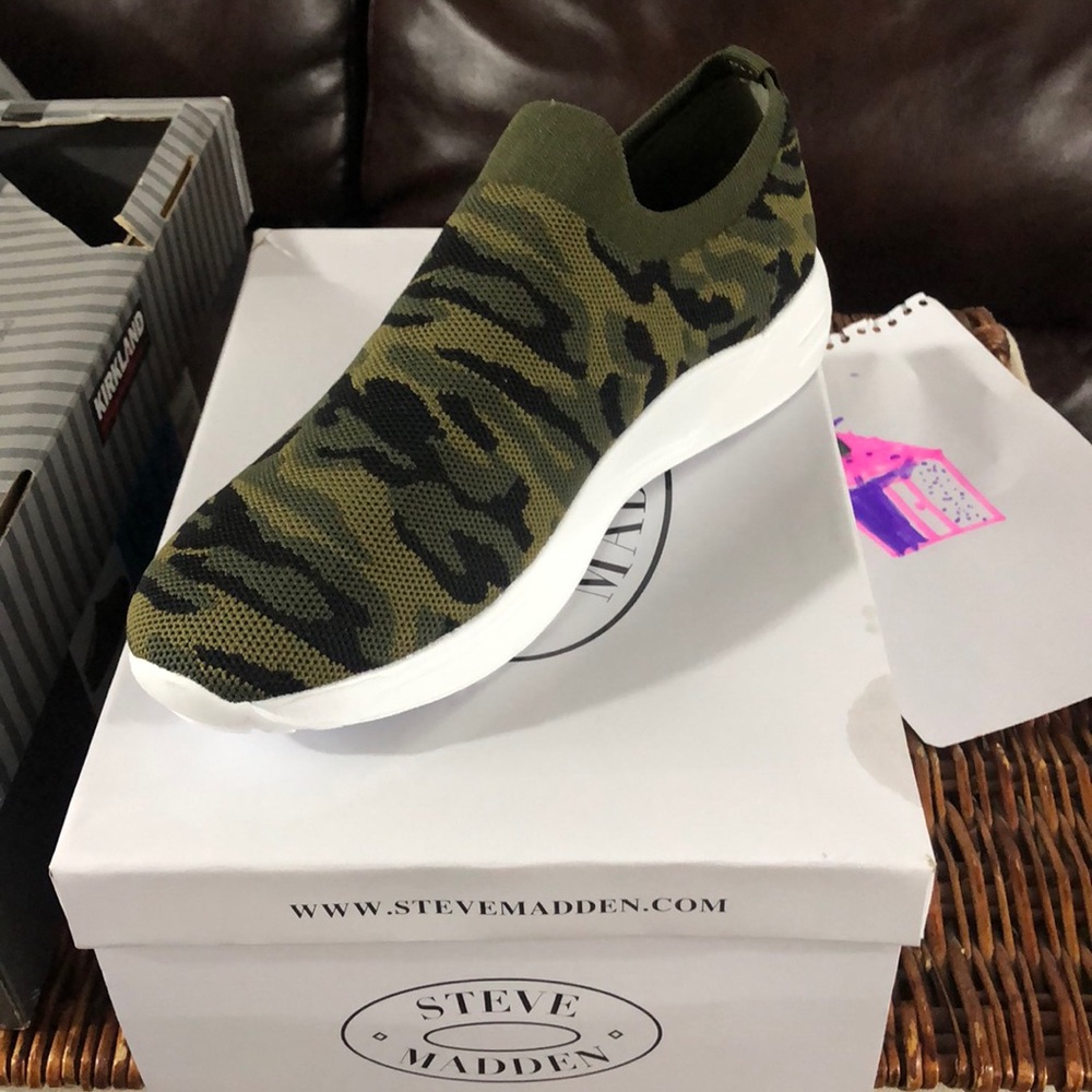 Camo sneakers